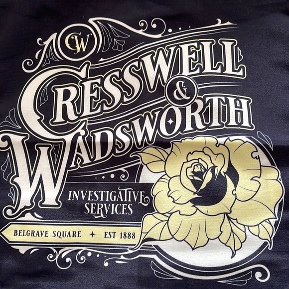 Cresswell And Wadsworth Drawstring Backpack OwlCrate - Picture 2 of 5